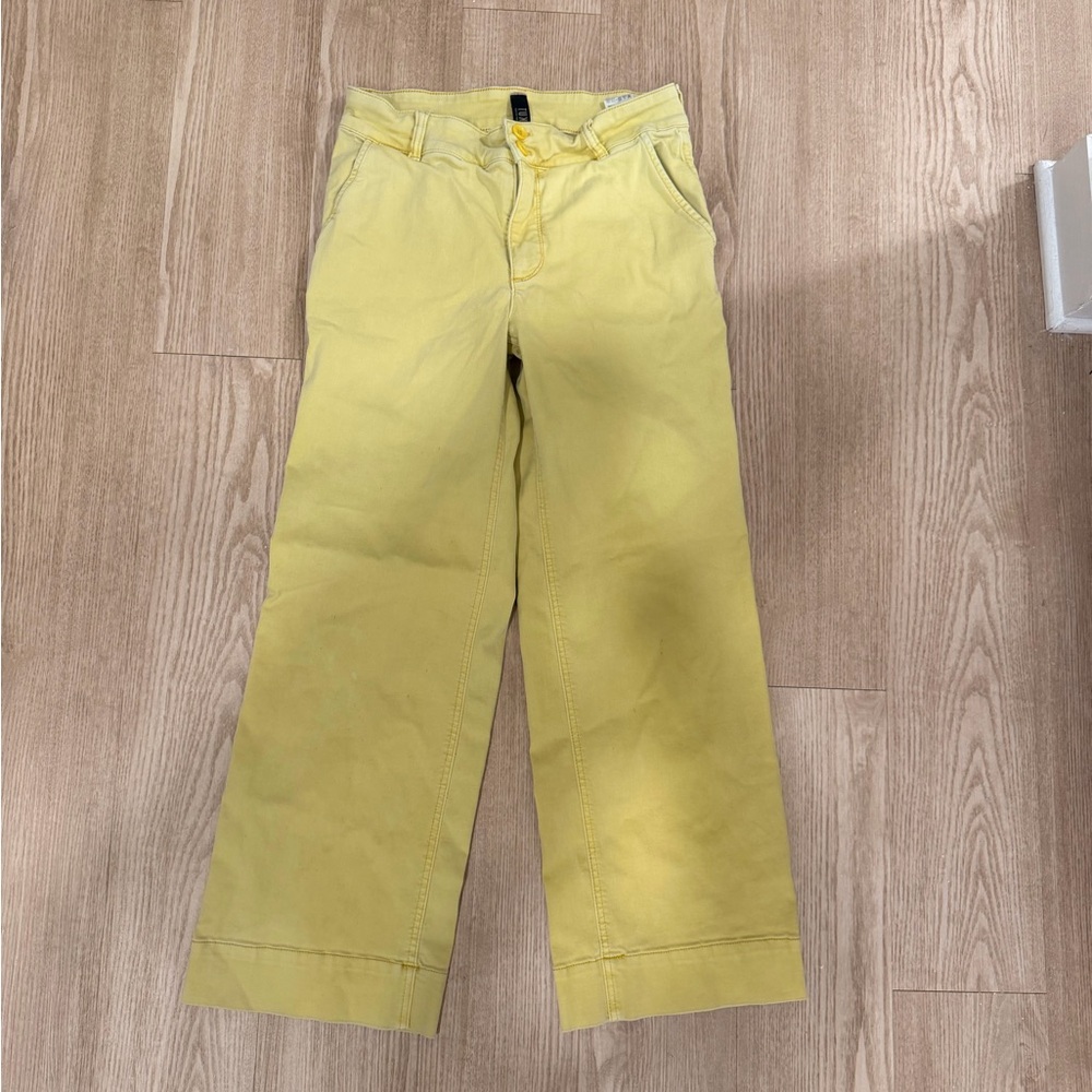 Kut from the Kloth Women's Yellow Chinos